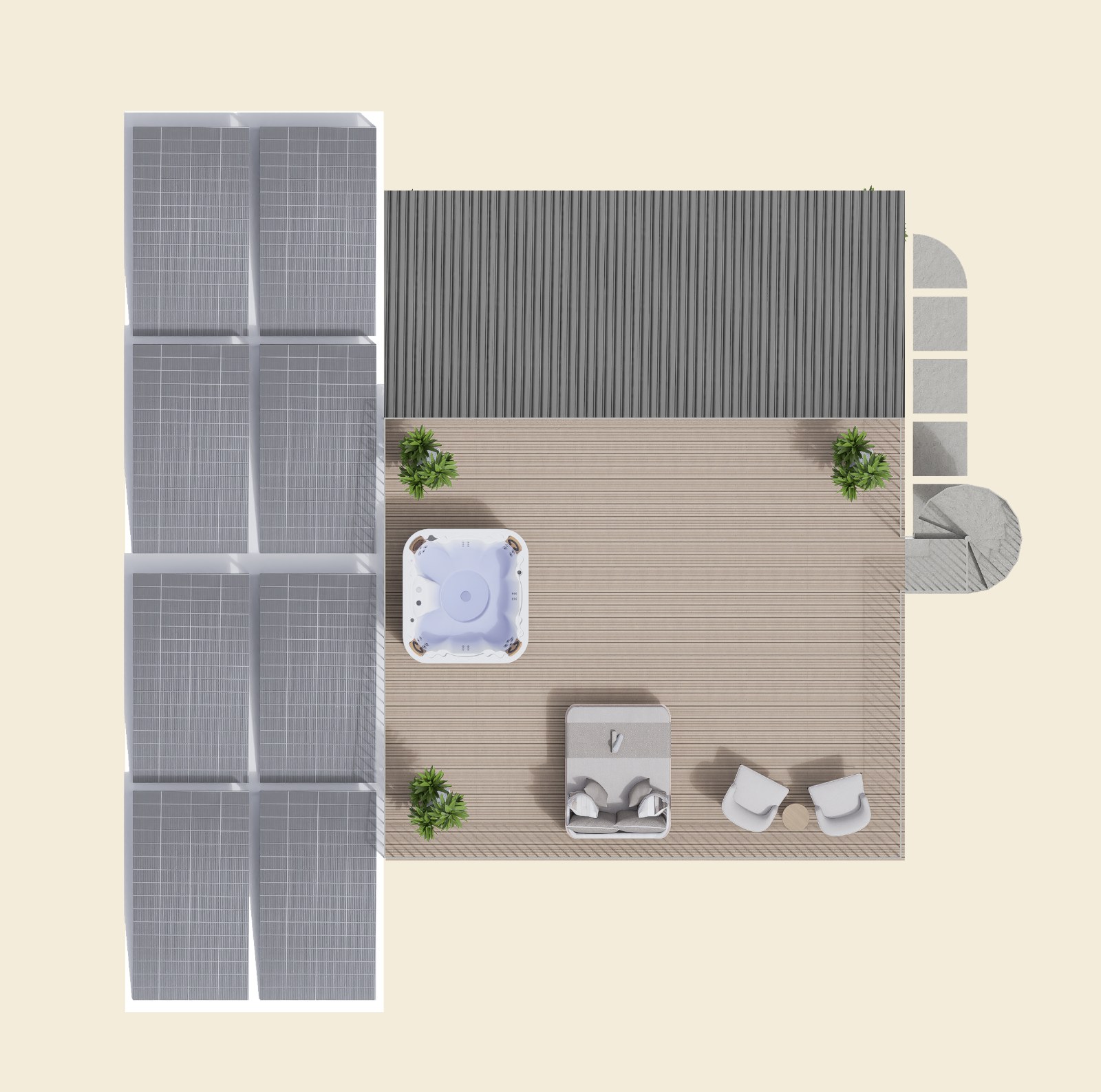 Roof plan